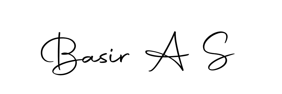 Similarly Autography-DOLnW is the best handwritten signature design. Signature creator online .You can use it as an online autograph creator for name Basir A S. Basir A S signature style 10 images and pictures png