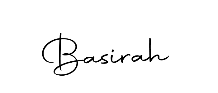 Design your own signature with our free online signature maker. With this signature software, you can create a handwritten (Autography-DOLnW) signature for name Basirah. Basirah signature style 10 images and pictures png