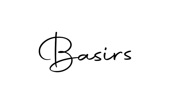 Create a beautiful signature design for name Basirs. With this signature (Autography-DOLnW) fonts, you can make a handwritten signature for free. Basirs signature style 10 images and pictures png