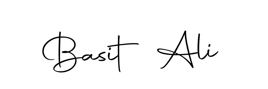 Design your own signature with our free online signature maker. With this signature software, you can create a handwritten (Autography-DOLnW) signature for name Basit Ali. Basit Ali signature style 10 images and pictures png