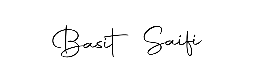 The best way (Autography-DOLnW) to make a short signature is to pick only two or three words in your name. The name Basit Saifi include a total of six letters. For converting this name. Basit Saifi signature style 10 images and pictures png