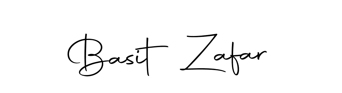 Use a signature maker to create a handwritten signature online. With this signature software, you can design (Autography-DOLnW) your own signature for name Basit Zafar. Basit Zafar signature style 10 images and pictures png