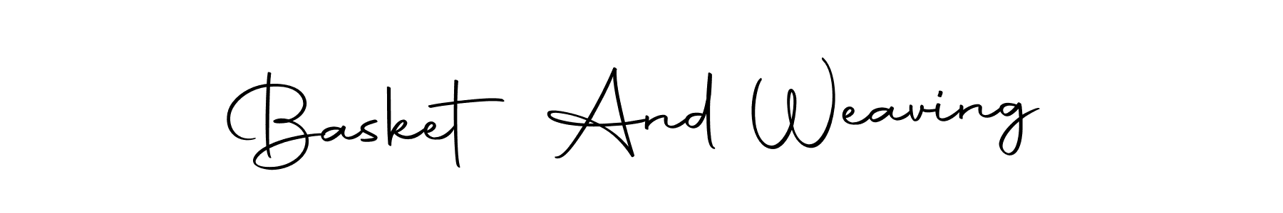 Here are the top 10 professional signature styles for the name Basket And Weaving. These are the best autograph styles you can use for your name. Basket And Weaving signature style 10 images and pictures png