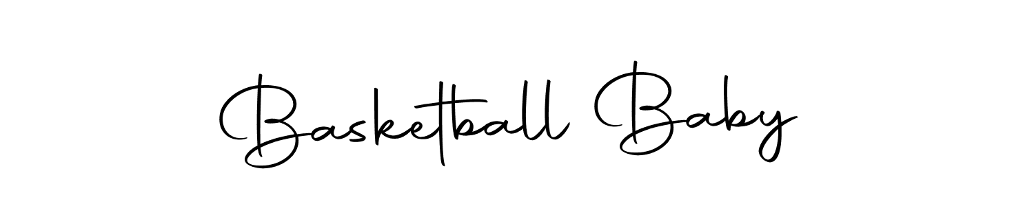 Use a signature maker to create a handwritten signature online. With this signature software, you can design (Autography-DOLnW) your own signature for name Basketball Baby. Basketball Baby signature style 10 images and pictures png