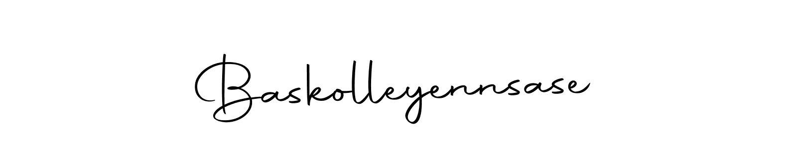 How to make Baskolleyennsase signature? Autography-DOLnW is a professional autograph style. Create handwritten signature for Baskolleyennsase name. Baskolleyennsase signature style 10 images and pictures png