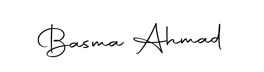 Use a signature maker to create a handwritten signature online. With this signature software, you can design (Autography-DOLnW) your own signature for name Basma Ahmad. Basma Ahmad signature style 10 images and pictures png