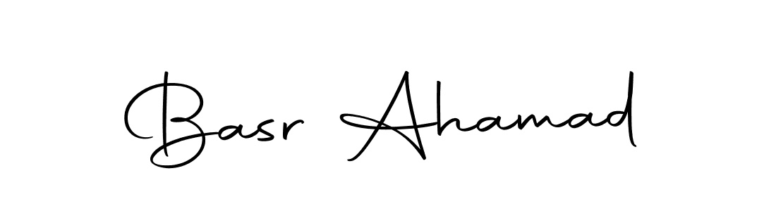 Make a beautiful signature design for name Basr Ahamad. With this signature (Autography-DOLnW) style, you can create a handwritten signature for free. Basr Ahamad signature style 10 images and pictures png