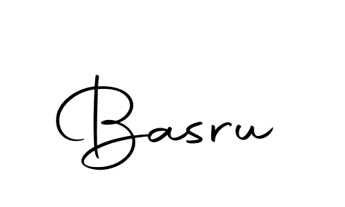 Make a beautiful signature design for name Basru. With this signature (Autography-DOLnW) style, you can create a handwritten signature for free. Basru signature style 10 images and pictures png