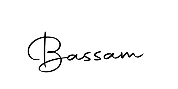 You should practise on your own different ways (Autography-DOLnW) to write your name (Bassam) in signature. don't let someone else do it for you. Bassam signature style 10 images and pictures png