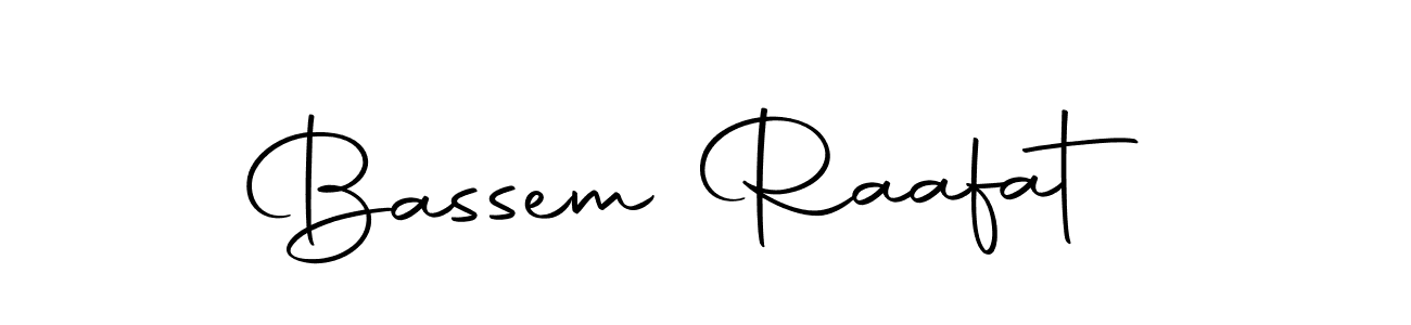 Bassem Raafat stylish signature style. Best Handwritten Sign (Autography-DOLnW) for my name. Handwritten Signature Collection Ideas for my name Bassem Raafat. Bassem Raafat signature style 10 images and pictures png