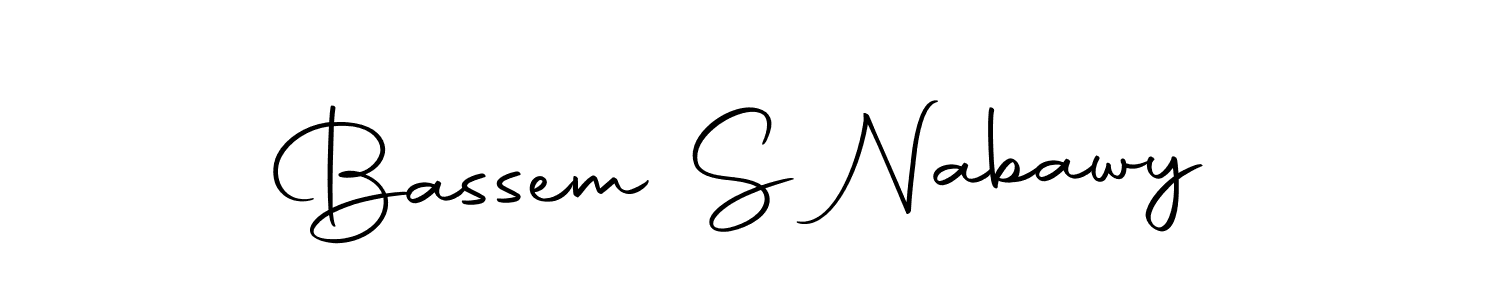 Use a signature maker to create a handwritten signature online. With this signature software, you can design (Autography-DOLnW) your own signature for name Bassem S Nabawy. Bassem S Nabawy signature style 10 images and pictures png