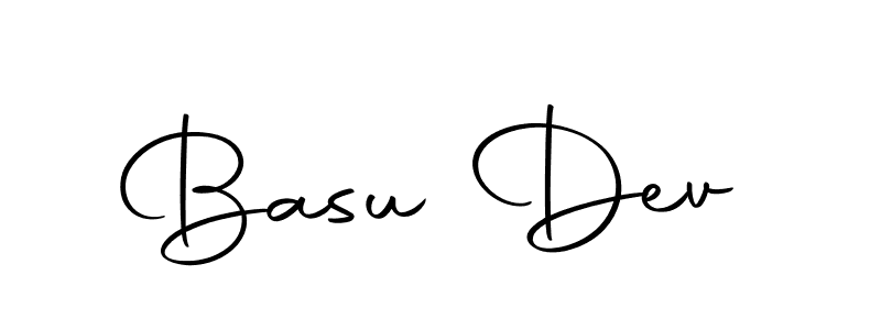 Design your own signature with our free online signature maker. With this signature software, you can create a handwritten (Autography-DOLnW) signature for name Basu Dev. Basu Dev signature style 10 images and pictures png