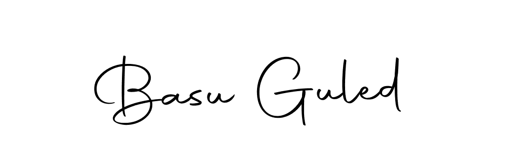 How to make Basu Guled signature? Autography-DOLnW is a professional autograph style. Create handwritten signature for Basu Guled name. Basu Guled signature style 10 images and pictures png