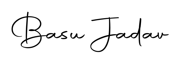 Elevate your brand with a stunning Basu Jadav eSignature. The Autography-DOLnW style provides a balanced, flowing aesthetic for everyday signing. Basu Jadav signature style 10 images and pictures png