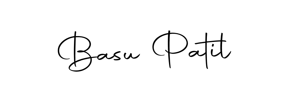 You should practise on your own different ways (Autography-DOLnW) to write your name (Basu Patil) in signature. don't let someone else do it for you. Basu Patil signature style 10 images and pictures png