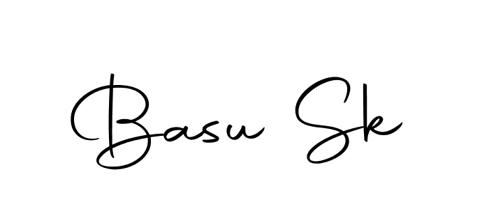 Design your own signature with our free online signature maker. With this signature software, you can create a handwritten (Autography-DOLnW) signature for name Basu Sk. Basu Sk signature style 10 images and pictures png