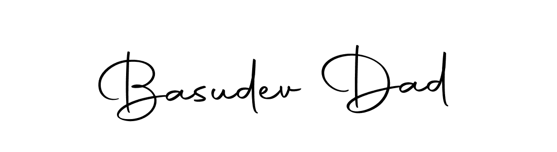 Use a signature maker to create a handwritten signature online. With this signature software, you can design (Autography-DOLnW) your own signature for name Basudev Dad. Basudev Dad signature style 10 images and pictures png