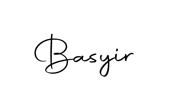 Create a beautiful signature design for name Basyir. With this signature (Autography-DOLnW) fonts, you can make a handwritten signature for free. Basyir signature style 10 images and pictures png