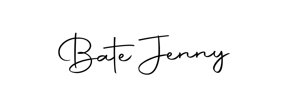 Also we have Bate Jenny name is the best signature style. Create professional handwritten signature collection using Autography-DOLnW autograph style. Bate Jenny signature style 10 images and pictures png