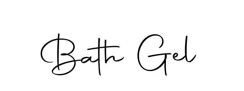 You should practise on your own different ways (Autography-DOLnW) to write your name (Bath Gel) in signature. don't let someone else do it for you. Bath Gel signature style 10 images and pictures png
