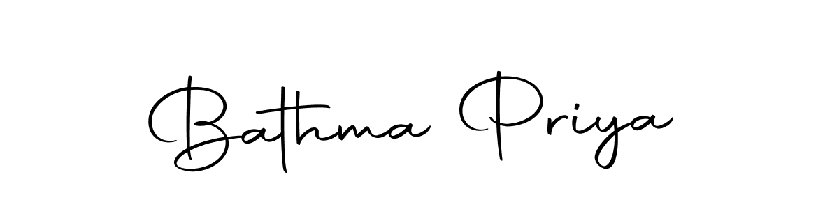 Autography-DOLnW is a professional signature style that is perfect for those who want to add a touch of class to their signature. It is also a great choice for those who want to make their signature more unique. Get Bathma Priya name to fancy signature for free. Bathma Priya signature style 10 images and pictures png