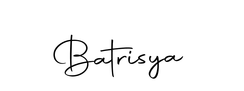 How to make Batrisya name signature. Use Autography-DOLnW style for creating short signs online. This is the latest handwritten sign. Batrisya signature style 10 images and pictures png