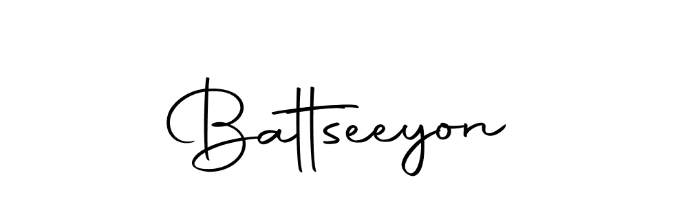Design your own signature with our free online signature maker. With this signature software, you can create a handwritten (Autography-DOLnW) signature for name Battseeyon. Battseeyon signature style 10 images and pictures png
