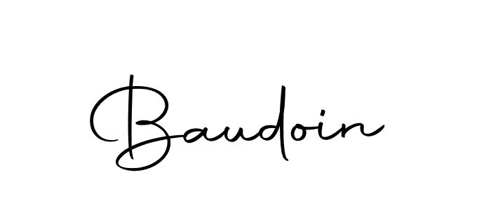 Create a beautiful signature design for name Baudoin. With this signature (Autography-DOLnW) fonts, you can make a handwritten signature for free. Baudoin signature style 10 images and pictures png