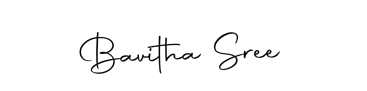 Use a signature maker to create a handwritten signature online. With this signature software, you can design (Autography-DOLnW) your own signature for name Bavitha Sree. Bavitha Sree signature style 10 images and pictures png