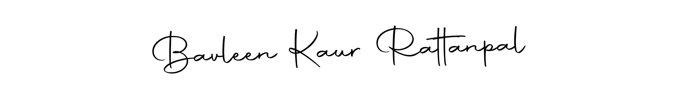 Autography-DOLnW is a professional signature style that is perfect for those who want to add a touch of class to their signature. It is also a great choice for those who want to make their signature more unique. Get Bavleen Kaur Rattanpal name to fancy signature for free. Bavleen Kaur Rattanpal signature style 10 images and pictures png
