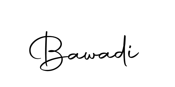 Design your own signature with our free online signature maker. With this signature software, you can create a handwritten (Autography-DOLnW) signature for name Bawadi. Bawadi signature style 10 images and pictures png