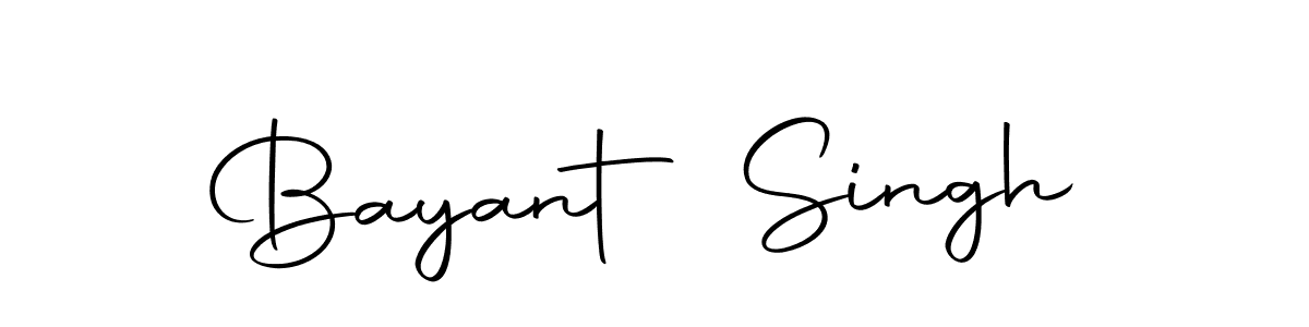 Use a signature maker to create a handwritten signature online. With this signature software, you can design (Autography-DOLnW) your own signature for name Bayant Singh. Bayant Singh signature style 10 images and pictures png