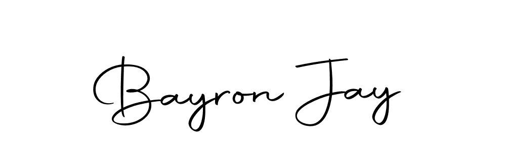 Make a short Bayron Jay signature style. Manage your documents anywhere anytime using Autography-DOLnW. Create and add eSignatures, submit forms, share and send files easily. Bayron Jay signature style 10 images and pictures png