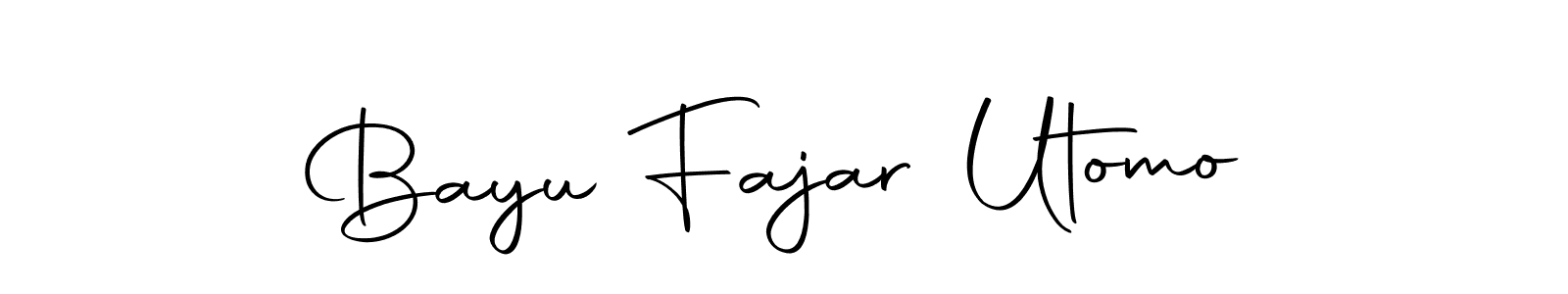 Also we have Bayu Fajar Utomo name is the best signature style. Create professional handwritten signature collection using Autography-DOLnW autograph style. Bayu Fajar Utomo signature style 10 images and pictures png