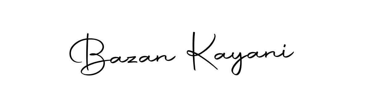 Autography-DOLnW is a professional signature style that is perfect for those who want to add a touch of class to their signature. It is also a great choice for those who want to make their signature more unique. Get Bazan Kayani name to fancy signature for free. Bazan Kayani signature style 10 images and pictures png