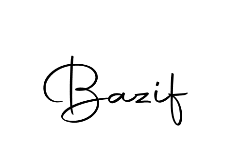 Design your own signature with our free online signature maker. With this signature software, you can create a handwritten (Autography-DOLnW) signature for name Bazif. Bazif signature style 10 images and pictures png