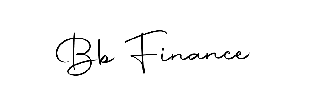 Create a beautiful signature design for name Bb Finance. With this signature (Autography-DOLnW) fonts, you can make a handwritten signature for free. Bb Finance signature style 10 images and pictures png