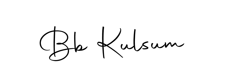 Use a signature maker to create a handwritten signature online. With this signature software, you can design (Autography-DOLnW) your own signature for name Bb Kulsum. Bb Kulsum signature style 10 images and pictures png