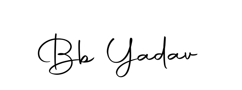 Make a short Bb Yadav signature style. Manage your documents anywhere anytime using Autography-DOLnW. Create and add eSignatures, submit forms, share and send files easily. Bb Yadav signature style 10 images and pictures png