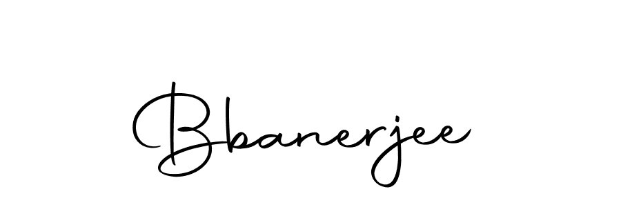 Make a beautiful signature design for name Bbanerjee. With this signature (Autography-DOLnW) style, you can create a handwritten signature for free. Bbanerjee signature style 10 images and pictures png