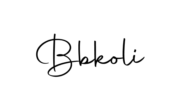 You should practise on your own different ways (Autography-DOLnW) to write your name (Bbkoli) in signature. don't let someone else do it for you. Bbkoli signature style 10 images and pictures png