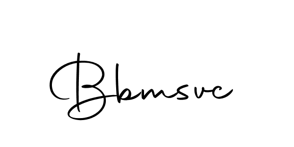 Make a beautiful signature design for name Bbmsvc. With this signature (Autography-DOLnW) style, you can create a handwritten signature for free. Bbmsvc signature style 10 images and pictures png