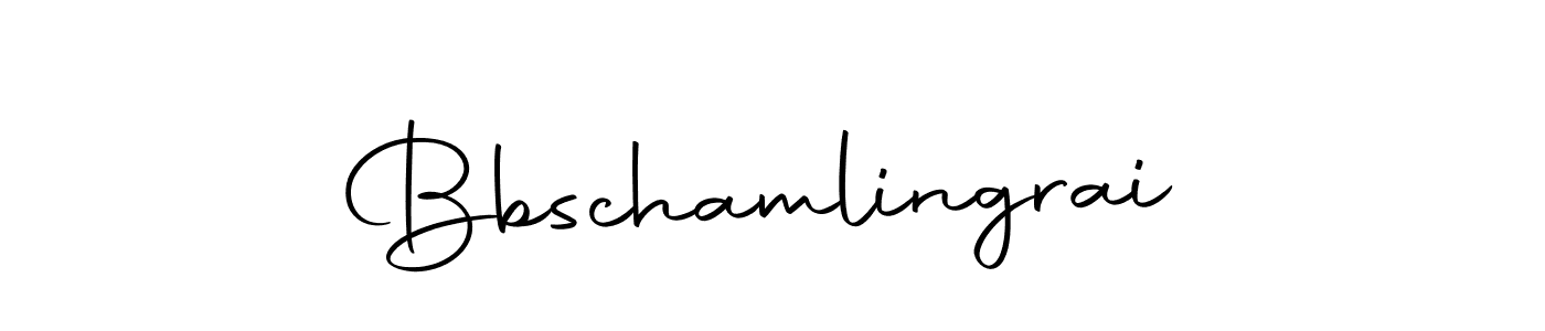 Bbschamlingrai stylish signature style. Best Handwritten Sign (Autography-DOLnW) for my name. Handwritten Signature Collection Ideas for my name Bbschamlingrai. Bbschamlingrai signature style 10 images and pictures png