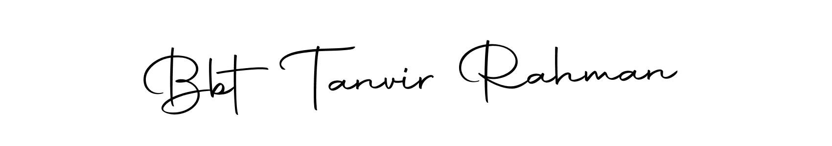 Design your own signature with our free online signature maker. With this signature software, you can create a handwritten (Autography-DOLnW) signature for name Bbt Tanvir Rahman. Bbt Tanvir Rahman signature style 10 images and pictures png