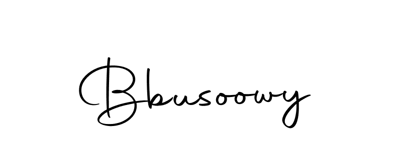 Use a signature maker to create a handwritten signature online. With this signature software, you can design (Autography-DOLnW) your own signature for name Bbusoowy. Bbusoowy signature style 10 images and pictures png