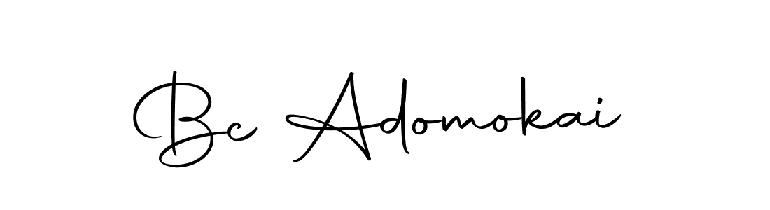 How to make Bc Adomokai signature? Autography-DOLnW is a professional autograph style. Create handwritten signature for Bc Adomokai name. Bc Adomokai signature style 10 images and pictures png