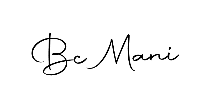 Here are the top 10 professional signature styles for the name Bc Mani. These are the best autograph styles you can use for your name. Bc Mani signature style 10 images and pictures png