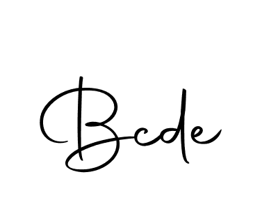 Make a beautiful signature design for name Bcde. With this signature (Autography-DOLnW) style, you can create a handwritten signature for free. Bcde signature style 10 images and pictures png