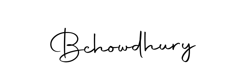 Make a beautiful signature design for name Bchowdhury. With this signature (Autography-DOLnW) style, you can create a handwritten signature for free. Bchowdhury signature style 10 images and pictures png