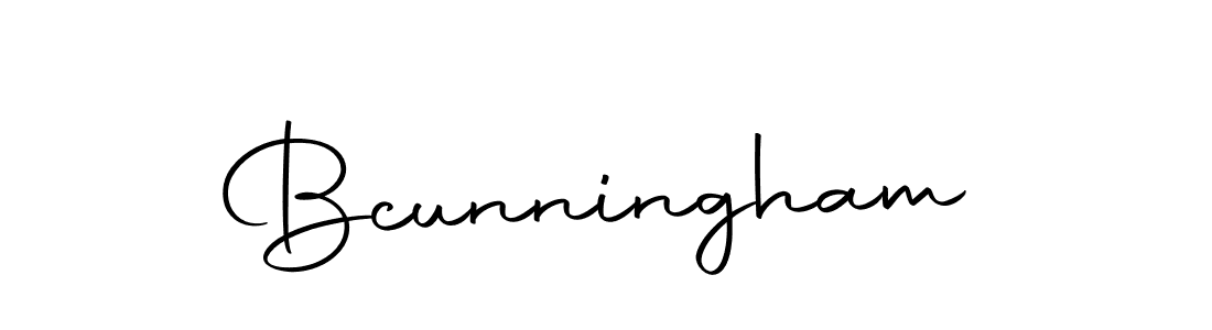 Create a beautiful signature design for name Bcunningham. With this signature (Autography-DOLnW) fonts, you can make a handwritten signature for free. Bcunningham signature style 10 images and pictures png